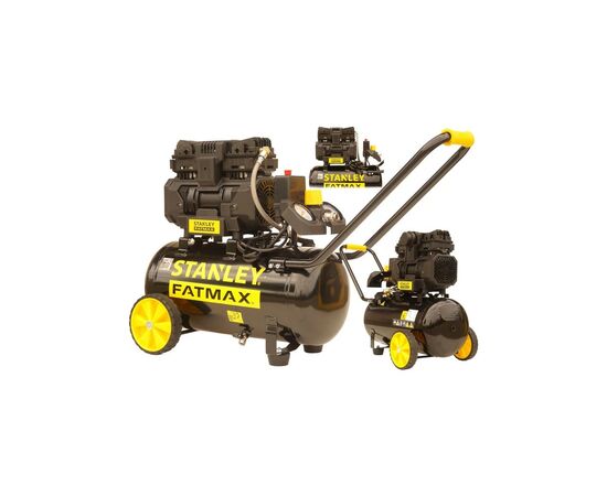 Компрессор Stanley FATMAX FMXCMS1550HE, 160 л/мин, 1.1 кВт, 30 кг (FMXCMS1550HE), изображение 5 Компрессор Stanley FATMAX FMXCMS1550HE, 160 л/мин, 1.1 кВт, 30 кг (FMXCMS1550HE), изображение 5