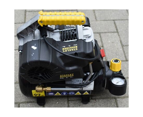 Компрессор Stanley FATMAX FMXCM0042E, 222 л/мин, 1.5 кВт (FMXCM0042E), изображение 6 Компрессор Stanley FATMAX FMXCM0042E, 222 л/мин, 1.5 кВт (FMXCM0042E), изображение 6