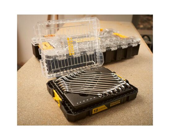 Ключ Stanley FATMAX комбинированный, 12 шт: 6-17мм (FMMT98104-0), изображение 7 Ключ Stanley FATMAX комбинированный, 12 шт: 6-17мм (FMMT98104-0), изображение 7
