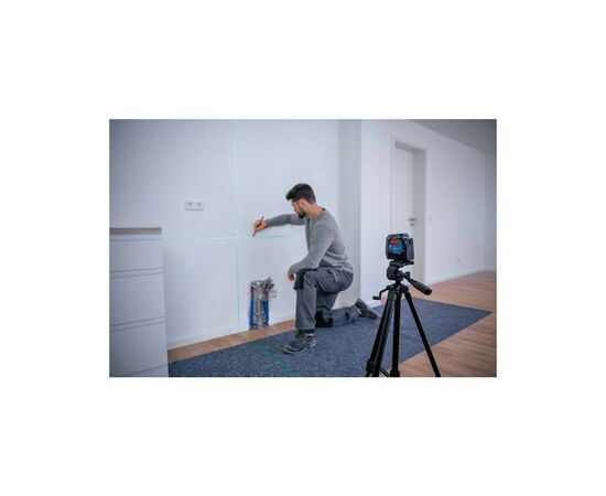 Лазерний нівелір Bosch GLL 12-22 G, до 12м, 0.3мм/м, чохол, 0.35кг (0.601.065.320), зображення 5 Лазерний нівелір Bosch GLL 12-22 G, до 12м, 0.3мм/м, чохол, 0.35кг (0.601.065.320), зображення 5