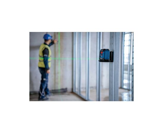 Лазерний нівелір Bosch GLL 12-22 G, до 12м, 0.3мм/м, чохол, 0.35кг (0.601.065.320), зображення 9 Лазерний нівелір Bosch GLL 12-22 G, до 12м, 0.3мм/м, чохол, 0.35кг (0.601.065.320), зображення 9