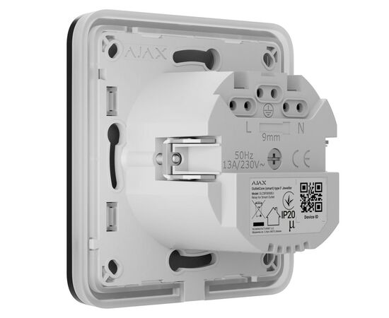 Умная розетка Ajax Outlet black, изображение 5 Умная розетка Ajax Outlet black, изображение 5