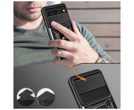 Чехол для мобильного телефона BeCover Military Google Pixel 8 Black (710663), изображение 7