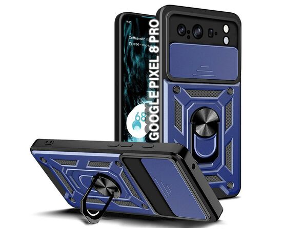 Чохол до мобільного телефона BeCover Military Google Pixel 8 Pro Blue (710666)