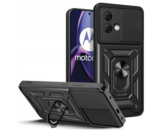 Чохол до мобільного телефона BeCover Military Motorola Moto G84 Black (710675), зображення 2