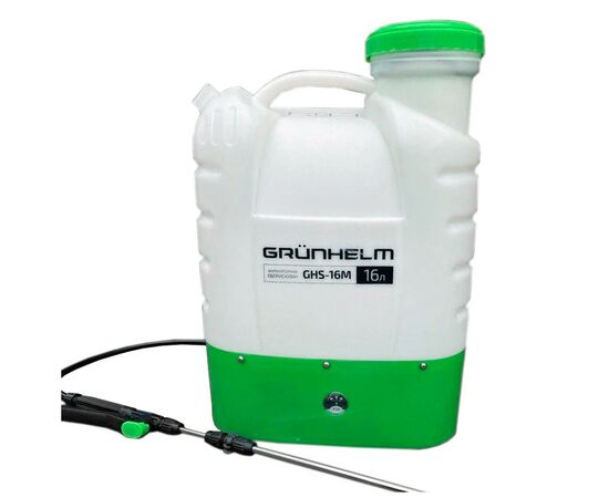 Опрыскиватель Grunhelm GHS -16M, (8АН/12V, 2-4бар, 16л) (81441), изображение 3 Опрыскиватель Grunhelm GHS -16M, (8АН/12V, 2-4бар, 16л) (81441), изображение 3