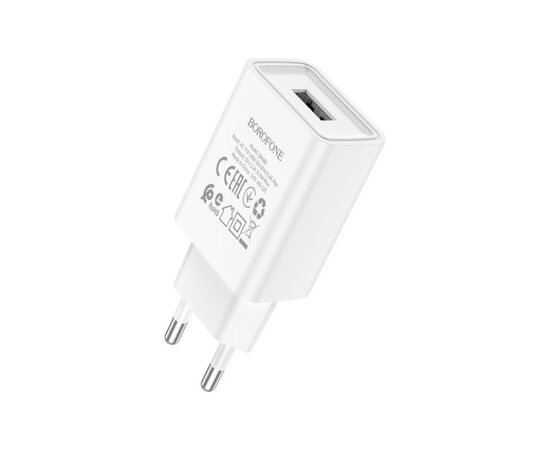 Зарядное устройство BOROFONE BA68A White (BA68AW), изображение 2 Зарядное устройство BOROFONE BA68A White (BA68AW), изображение 2