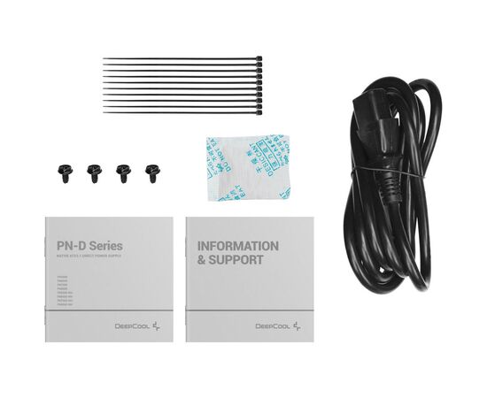Блок питания Deepcool 750W PN750D (R-PN750D-FC0B-EU), изображение 8 Блок питания Deepcool 750W PN750D (R-PN750D-FC0B-EU), изображение 8