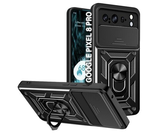 Чохол до мобільного телефона BeCover Military Google Pixel 8 Pro Black (710665)