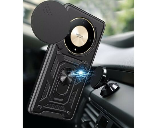 Чехол для мобильного телефона BeCover Military Honor Magic5 Lite 5G Black (710996), изображение 4 Чехол для мобильного телефона BeCover Military Honor Magic5 Lite 5G Black (710996), изображение 4