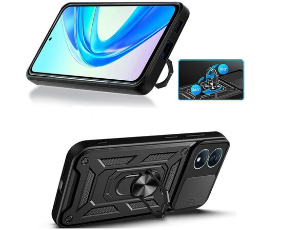 Чохол до мобільного телефона BeCover Military Honor X7b Black (710998), зображення 4