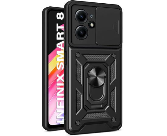 Чохол до мобільного телефона BeCover Military Infinix Smart 8 (X6525) Black (710671)