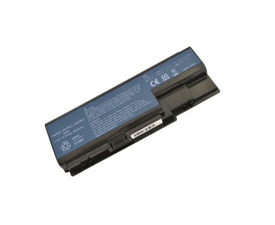 Аккумулятор для ноутбука AlSoft Acer AS07B32 5200mAh 8cell 14.8V Li-ion (A41116), изображение 2 Аккумулятор для ноутбука AlSoft Acer AS07B32 5200mAh 8cell 14.8V Li-ion (A41116), изображение 2