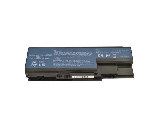 Аккумулятор для ноутбука AlSoft Acer AS07B32 5200mAh 8cell 14.8V Li-ion (A41116)