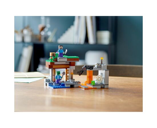 Конструктор LEGO Minecraft Закинута шахта (21166), зображення 11 Конструктор LEGO Minecraft Закинута шахта (21166), зображення 11