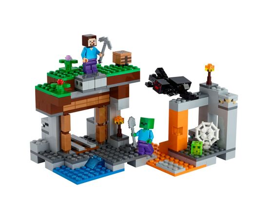 Конструктор LEGO Minecraft Закинута шахта (21166), зображення 4 Конструктор LEGO Minecraft Закинута шахта (21166), зображення 4