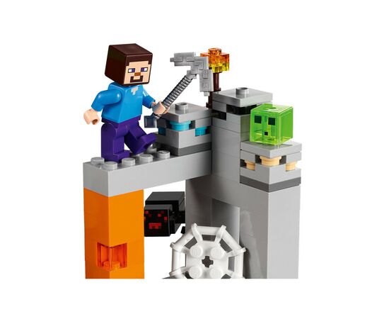 Конструктор LEGO Minecraft Закинута шахта (21166), зображення 6 Конструктор LEGO Minecraft Закинута шахта (21166), зображення 6
