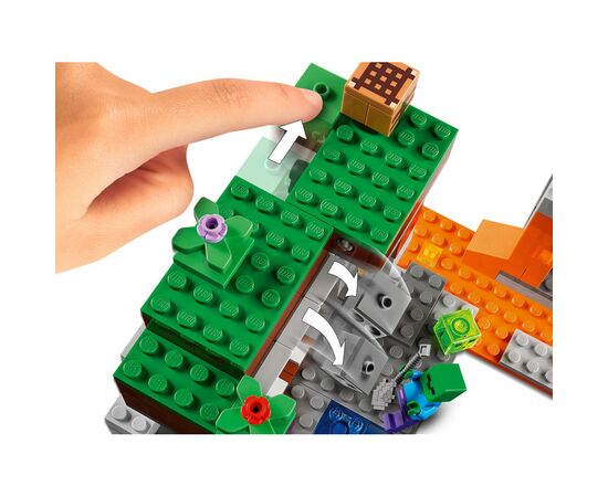 Конструктор LEGO Minecraft Закинута шахта (21166), зображення 7 Конструктор LEGO Minecraft Закинута шахта (21166), зображення 7