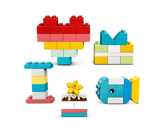 Конструктор LEGO DUPLO Коробка-серце (10909), зображення 3 Конструктор LEGO DUPLO Коробка-серце (10909), зображення 3