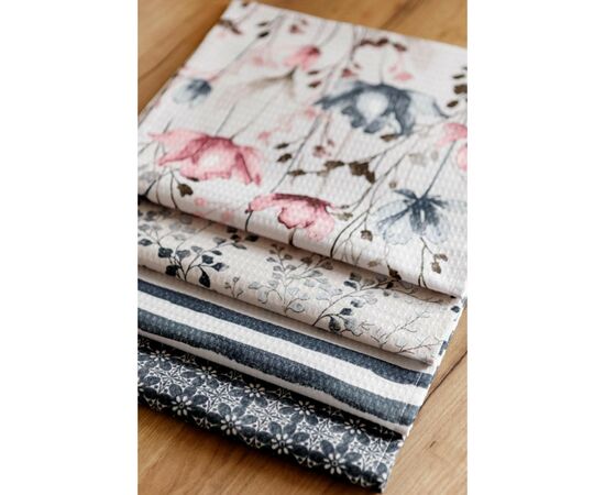 Полотенце Прованс вафельное Голубые веточки 34х50 см (034591), изображение 4 Полотенце Прованс вафельное Голубые веточки 34х50 см (034591), изображение 4