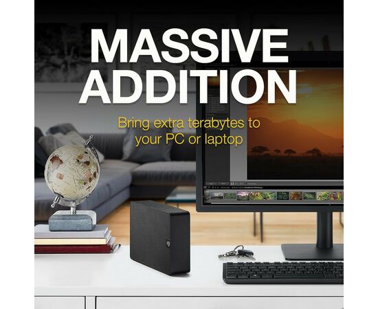 Внешний жесткий диск 3.5" 24TB Expansion Desktop Seagate (STKP24000400), изображение 6 Внешний жесткий диск 3.5" 24TB Expansion Desktop Seagate (STKP24000400), изображение 6