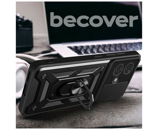 Чохол до мобільного телефона BeCover Military Motorola Edge 40 Neo Black (710677), зображення 3