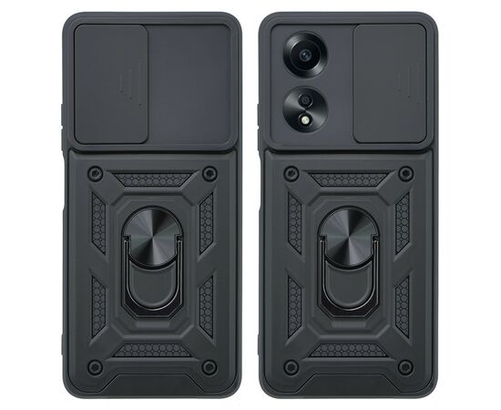 Чохол до мобільного телефона BeCover Military Oppo A38 Black (710714), зображення 2