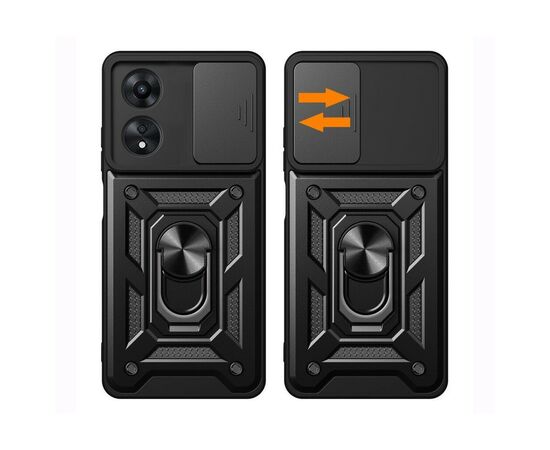 Чохол до мобільного телефона BeCover Military Oppo A58 4G Black (710713), зображення 2