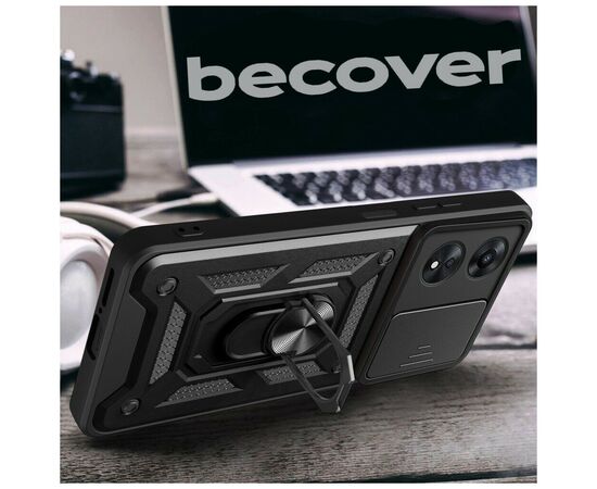 Чохол до мобільного телефона BeCover Military Oppo A58 4G Black (710713), зображення 3