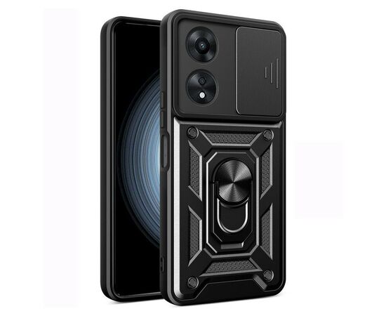 Чохол до мобільного телефона BeCover Military Oppo A58 4G Black (710713), зображення 7