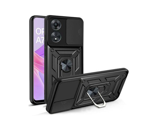 Чохол до мобільного телефона BeCover Military Oppo A78 4G Black (710711), зображення 2