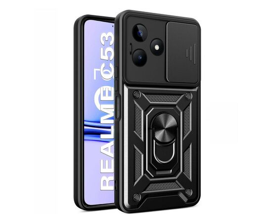 Чохол до мобільного телефона BeCover Military Realme C53 Black (710701)