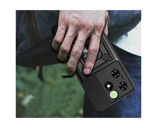 Чехол для мобильного телефона BeCover Military Tecno Spark Go 2024 (BG6) Black (710684), изображение 7 Чехол для мобильного телефона BeCover Military Tecno Spark Go 2024 (BG6) Black (710684), изображение 7