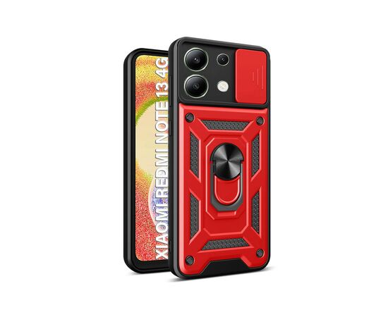 Чохол до мобільного телефона BeCover Military Xiaomi Redmi Note 13 4G Red (710692)