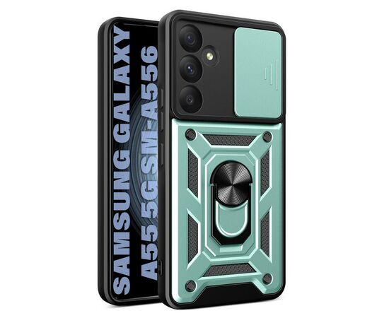 Чохол до мобільного телефона BeCover Military Samsung Galaxy A55 5G SM-A556 Dark Green (711020)