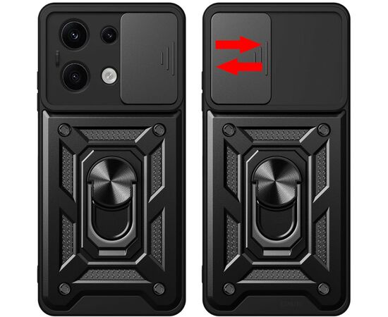 Чохол до мобільного телефона BeCover Military Xiaomi Redmi Note 13 5G Black (711030), зображення 2