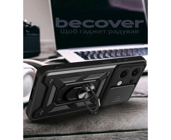 Чохол до мобільного телефона BeCover Military Xiaomi Redmi Note 13 5G Black (711030), зображення 3