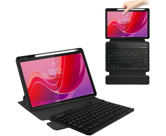 Чохол до планшета BeCover Keyboard 360° Rotatable Lenovo Tab M11 (2024) TB-TB330FU/Xiaoxin Pad 11 (2024) 11" Black (711074), зображення 2 Чохол до планшета BeCover Keyboard 360° Rotatable Lenovo Tab M11 (2024) TB-TB330FU/Xiaoxin Pad 11 (2024) 11" Black (711074), зображення 2