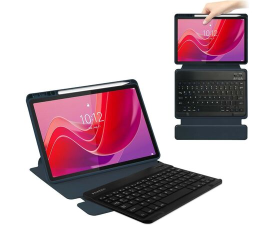 Чохол до планшета BeCover Keyboard 360° Rotatable Lenovo Tab M11 (2024) TB-TB330FU/Xiaoxin Pad 11 (2024) 11" Deep Blue (711075), зображення 2 Чохол до планшета BeCover Keyboard 360° Rotatable Lenovo Tab M11 (2024) TB-TB330FU/Xiaoxin Pad 11 (2024) 11" Deep Blue (711075), зображення 2