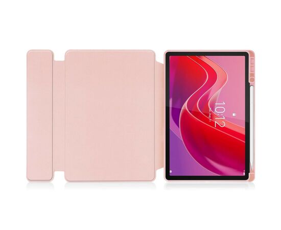 Чехол для планшета BeCover Keyboard 360° Rotatable Lenovo Tab M11 (2024) TB-TB330FU/Xiaoxin Pad 11 (2024) 11" Pink (711077), изображение 6 Чехол для планшета BeCover Keyboard 360° Rotatable Lenovo Tab M11 (2024) TB-TB330FU/Xiaoxin Pad 11 (2024) 11" Pink (711077), изображение 6