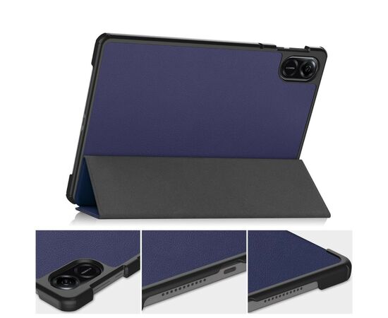 Чехол для планшета BeCover Smart Case Honor Pad X9 11.5" Deep Blue (711080), изображение 4 Чехол для планшета BeCover Smart Case Honor Pad X9 11.5" Deep Blue (711080), изображение 4