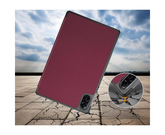 Чехол для планшета BeCover Smart Case Honor Pad X9 11.5" Red Wine (711082), изображение 4 Чехол для планшета BeCover Smart Case Honor Pad X9 11.5" Red Wine (711082), изображение 4