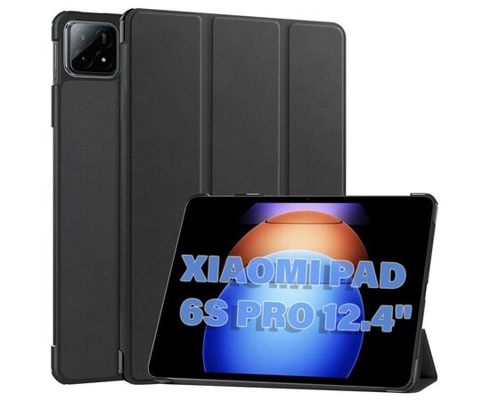 Чехол для планшета BeCover Smart Case Xiaomi Pad 6S Pro 12.4" Black (711083), изображение 2 Чехол для планшета BeCover Smart Case Xiaomi Pad 6S Pro 12.4" Black (711083), изображение 2