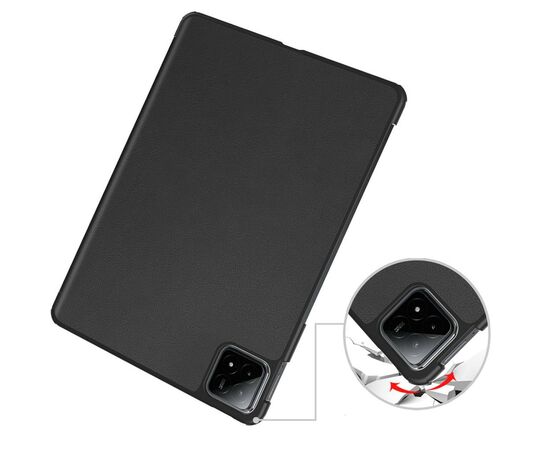 Чехол для планшета BeCover Smart Case Xiaomi Pad 6S Pro 12.4" Black (711083), изображение 5 Чехол для планшета BeCover Smart Case Xiaomi Pad 6S Pro 12.4" Black (711083), изображение 5