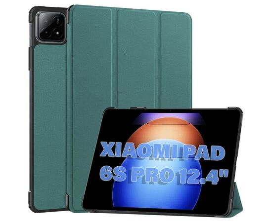 Чехол для планшета BeCover Smart Case Xiaomi Pad 6S Pro 12.4" Dark Green (711085), изображение 2 Чехол для планшета BeCover Smart Case Xiaomi Pad 6S Pro 12.4" Dark Green (711085), изображение 2
