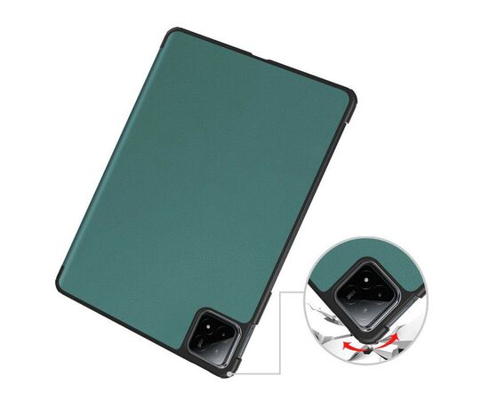 Чехол для планшета BeCover Smart Case Xiaomi Pad 6S Pro 12.4" Dark Green (711085), изображение 5 Чехол для планшета BeCover Smart Case Xiaomi Pad 6S Pro 12.4" Dark Green (711085), изображение 5