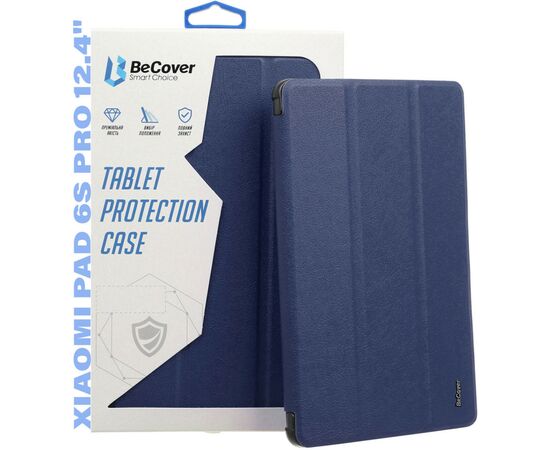 Чохол до планшета BeCover Smart Case Xiaomi Pad 6S Pro 12.4" Deep Blue (711084)