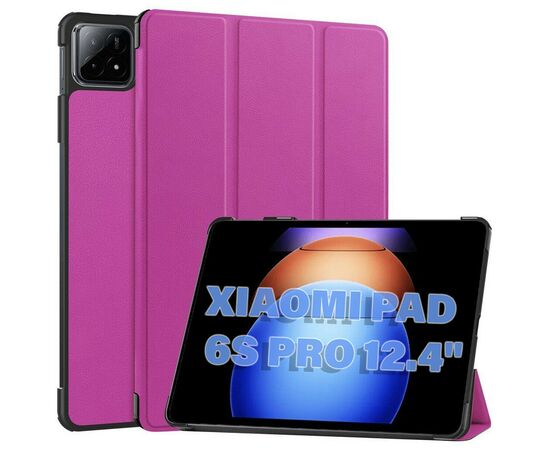 Чехол для планшета BeCover Smart Case Xiaomi Pad 6S Pro 12.4" Purple (711086), изображение 2 Чехол для планшета BeCover Smart Case Xiaomi Pad 6S Pro 12.4" Purple (711086), изображение 2