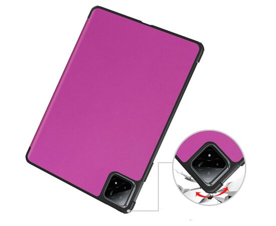 Чехол для планшета BeCover Smart Case Xiaomi Pad 6S Pro 12.4" Purple (711086), изображение 4 Чехол для планшета BeCover Smart Case Xiaomi Pad 6S Pro 12.4" Purple (711086), изображение 4