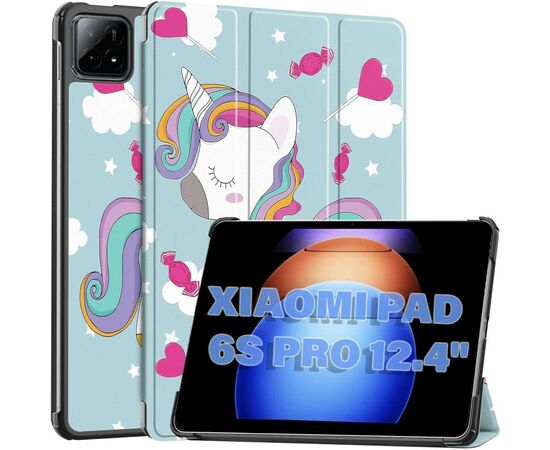 Чехол для планшета BeCover Smart Case Xiaomi Pad 6S Pro 12.4" Unicorn (711089), изображение 2 Чехол для планшета BeCover Smart Case Xiaomi Pad 6S Pro 12.4" Unicorn (711089), изображение 2